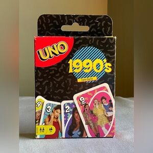 UNO 1990's Card Game - unopened